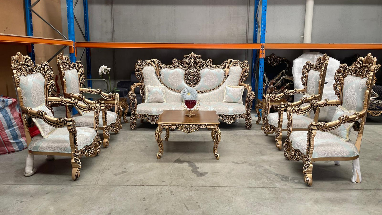 Karchangi 7-Seater Sofa Set – Exquisite Craftsmanship & Luxury