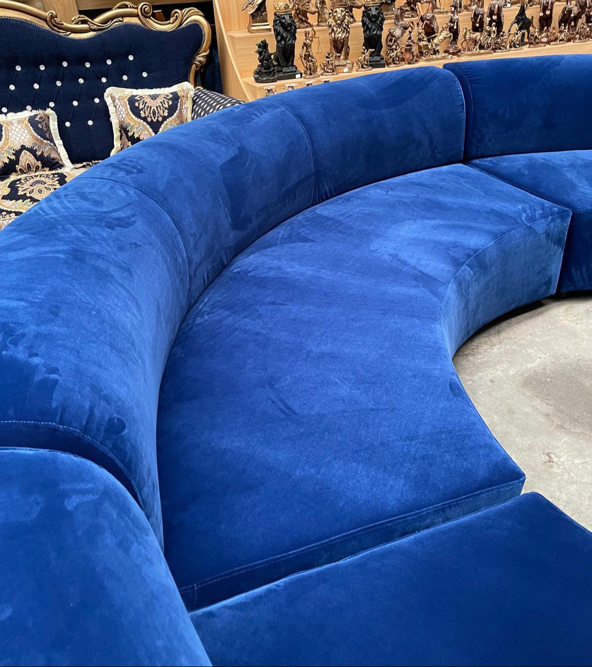 Curved Sectional Sofa – AVAILABLE IN ANY COLOUR, FABRIC or LEATHER