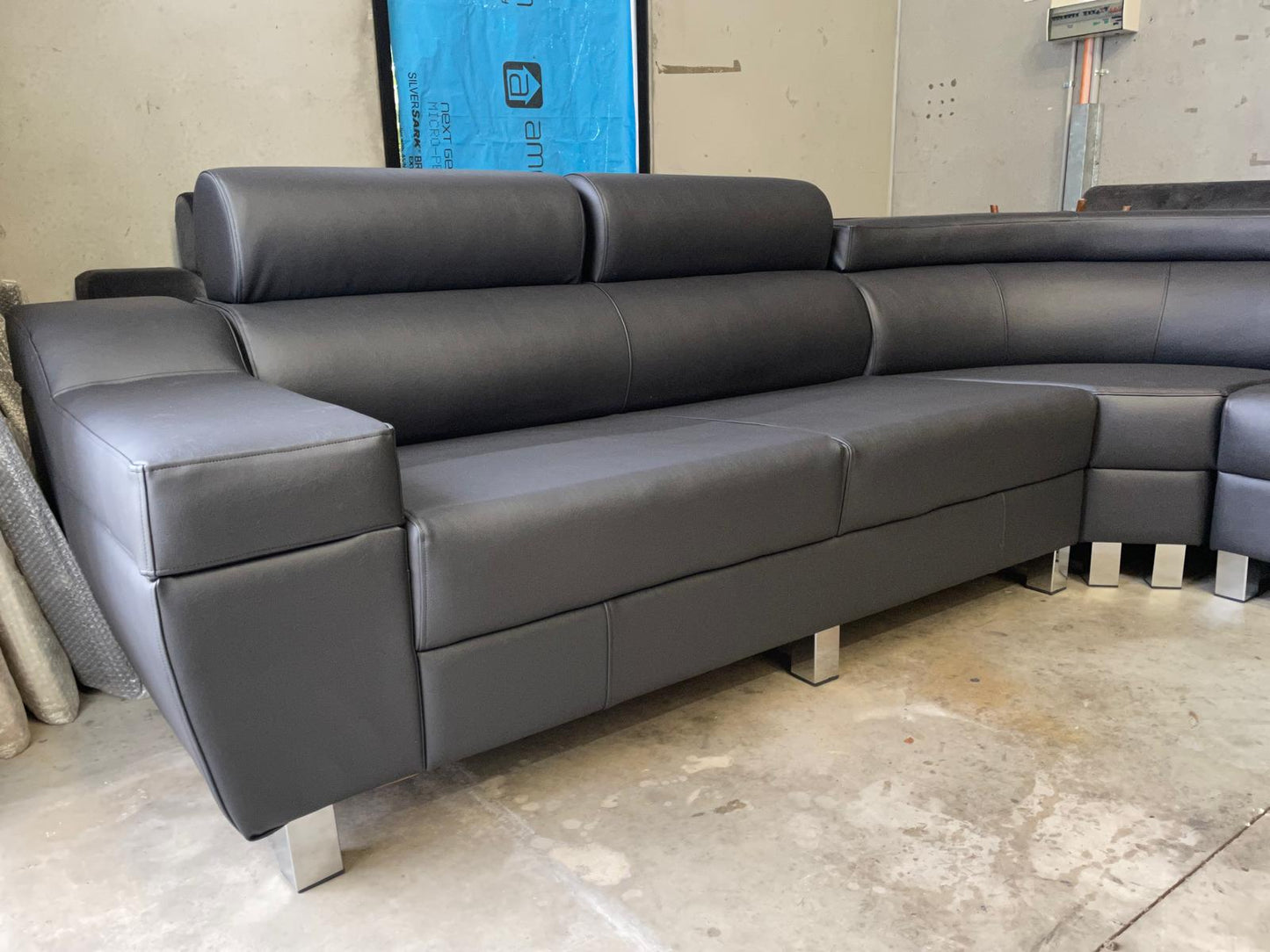 Australian-Made L-Shaped Sofa – AVAILABLE IN ANY COLOUR, FABRIC or LEATHER