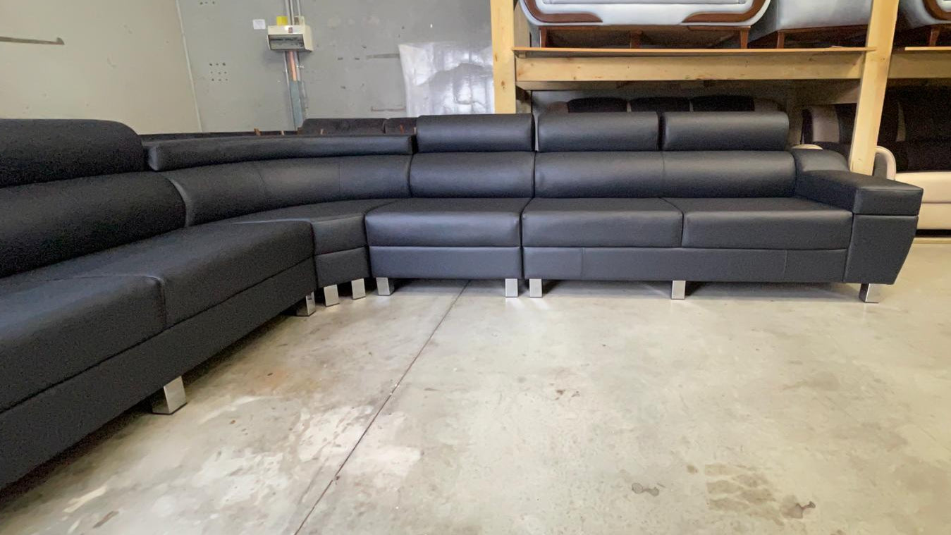 Australian-Made L-Shaped Sofa – AVAILABLE IN ANY COLOUR, FABRIC or LEATHER