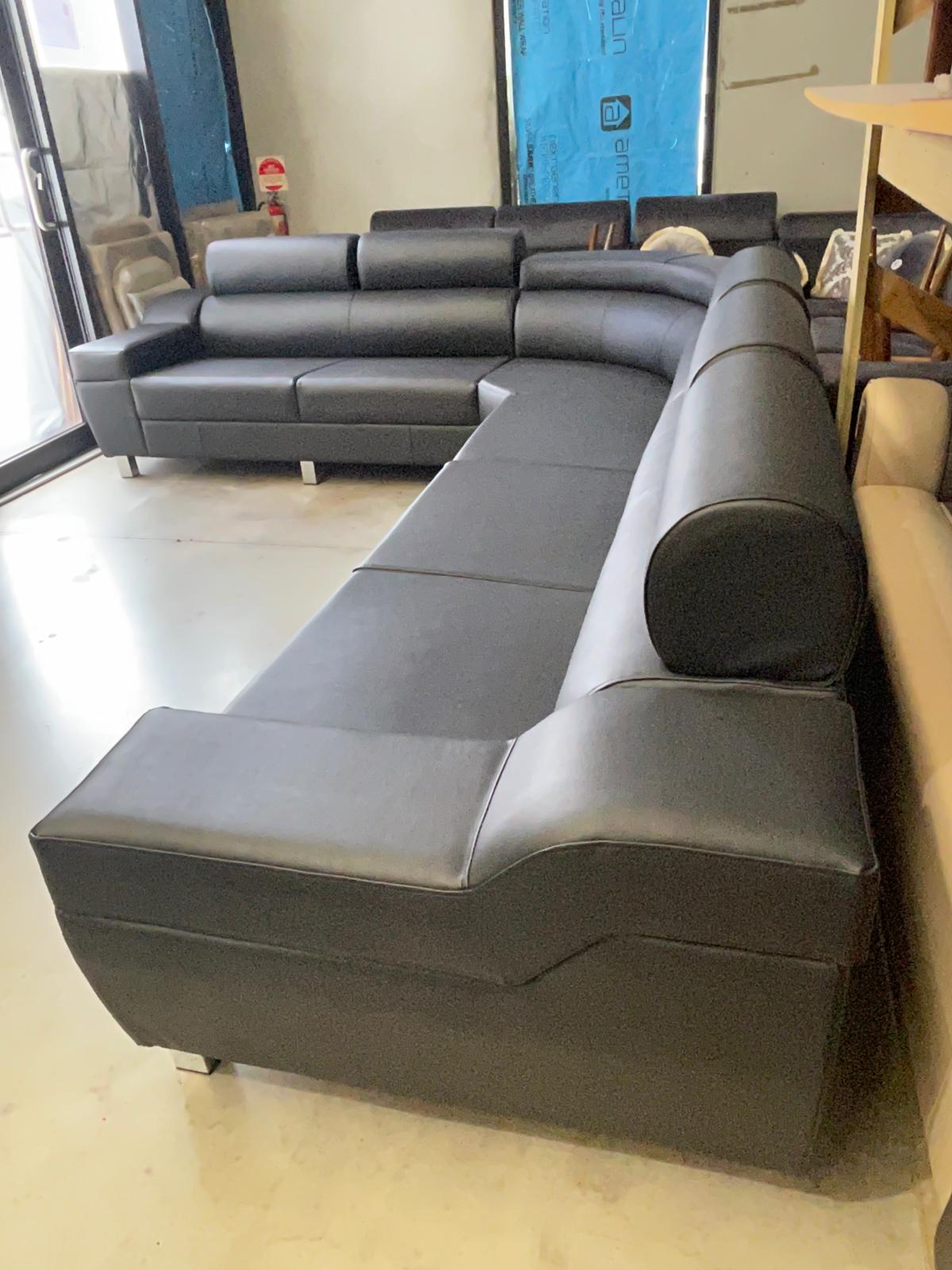 Australian-Made L-Shaped Sofa – AVAILABLE IN ANY COLOUR, FABRIC or LEATHER