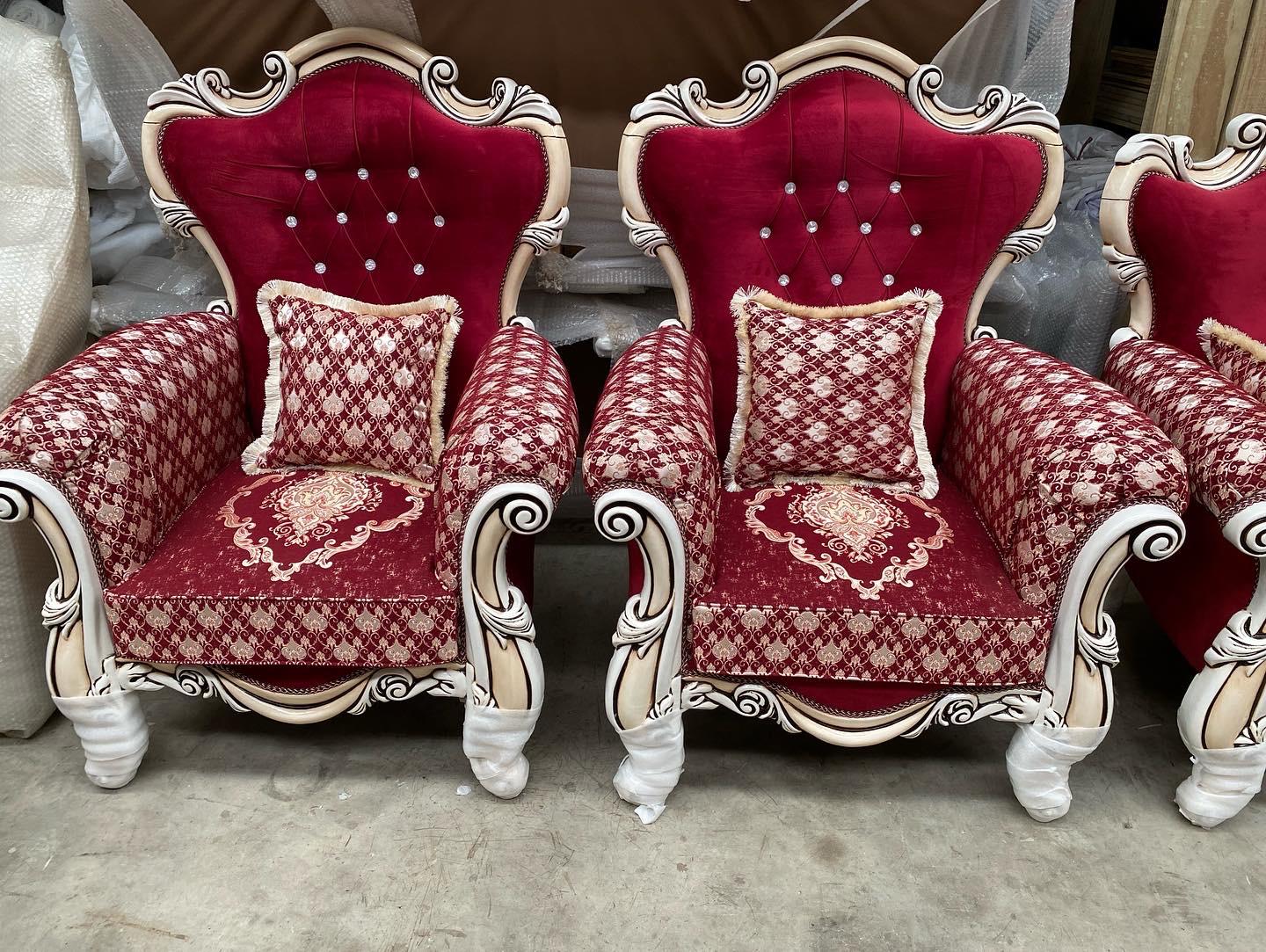 Medna 7-Seater Sofa Set With Matching Coffee Tables