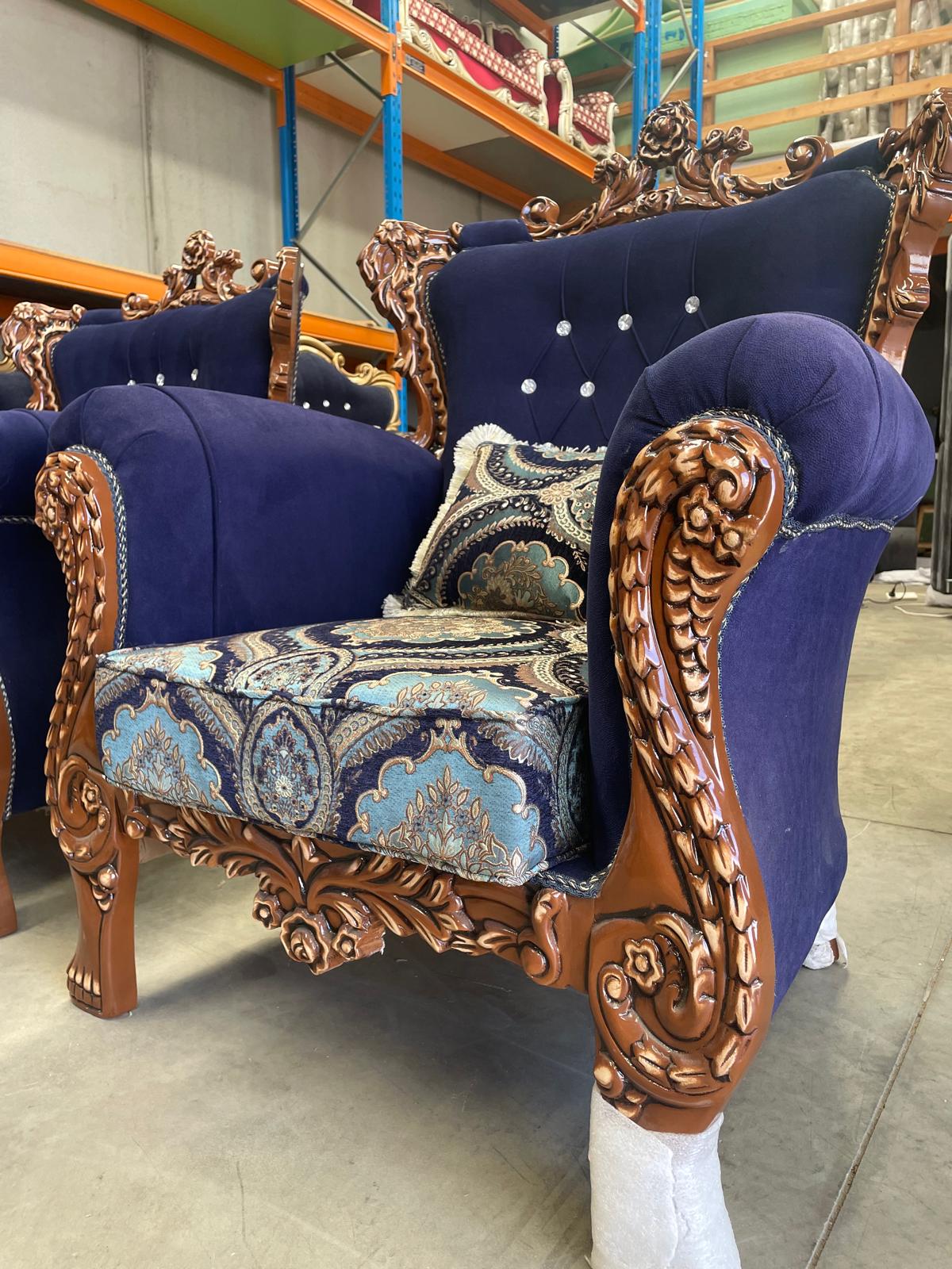 Kapra 7-Seater Sofa Set with Matching Coffee Tables
