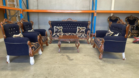Kapra 7-Seater Sofa Set with Matching Coffee Tables