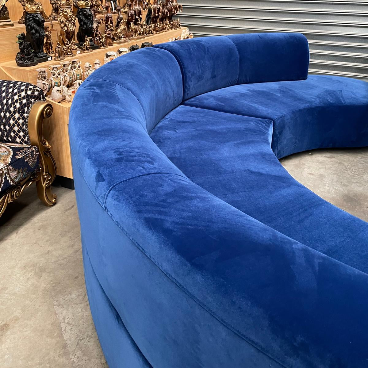Curved Sectional Sofa – AVAILABLE IN ANY COLOUR, FABRIC or LEATHER