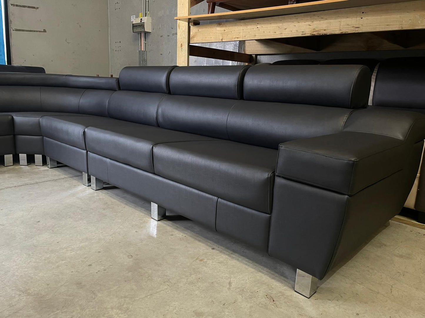 Australian-Made L-Shaped Sofa – AVAILABLE IN ANY COLOUR, FABRIC or LEATHER