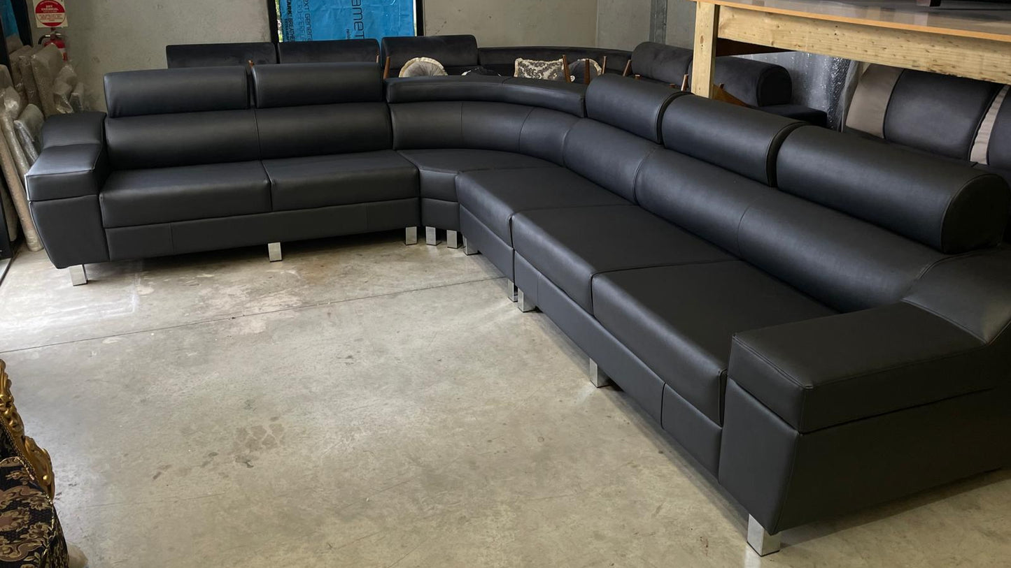 Australian-Made L-Shaped Sofa – AVAILABLE IN ANY COLOUR, FABRIC or LEATHER