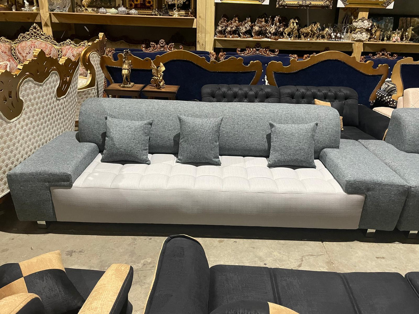 7 Seater Sofa - AVAILABLE IN ANY COLOUR, FABRIC, LEATHER & SIZE