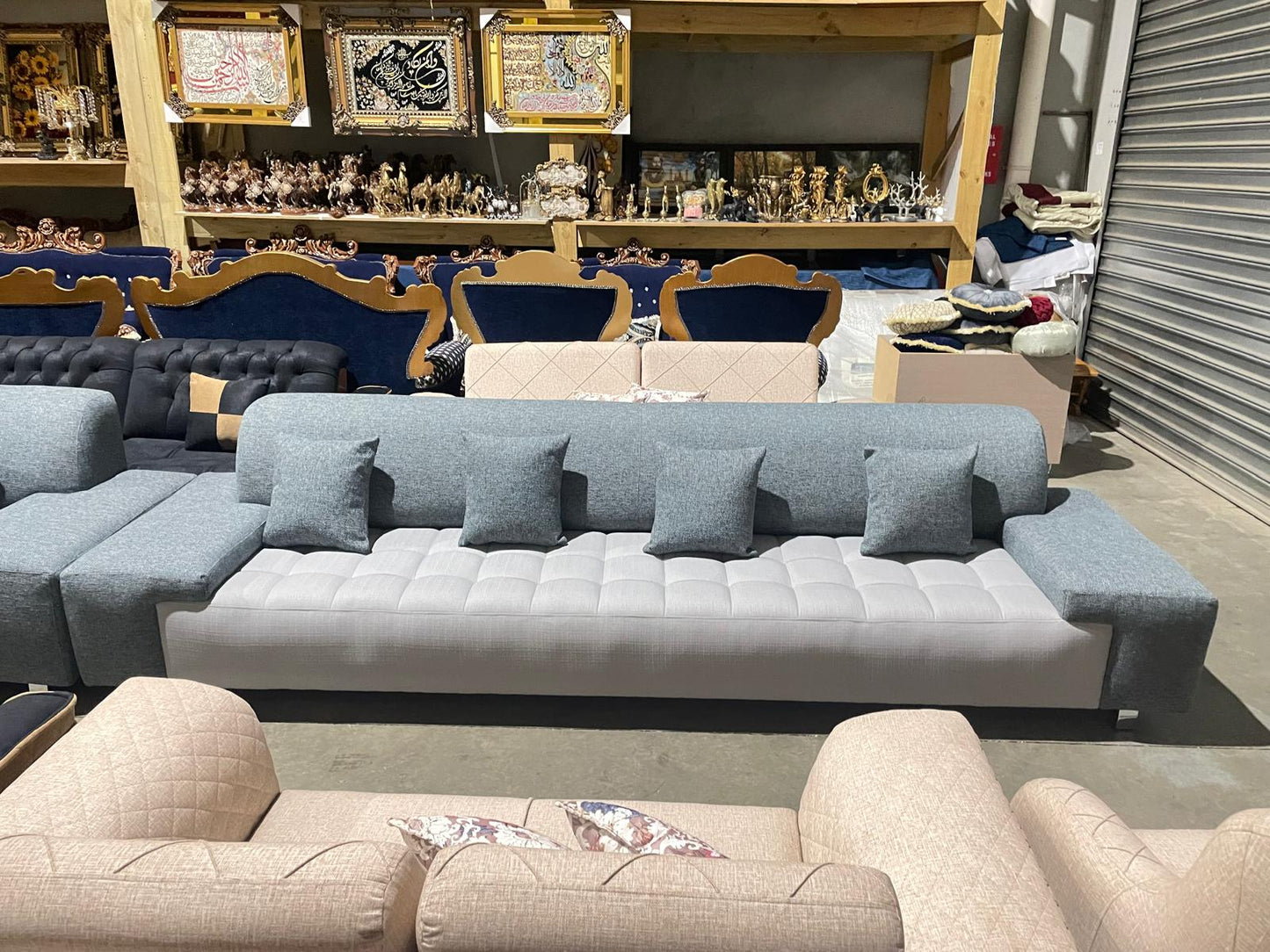 7 Seater Sofa - AVAILABLE IN ANY COLOUR, FABRIC, LEATHER & SIZE