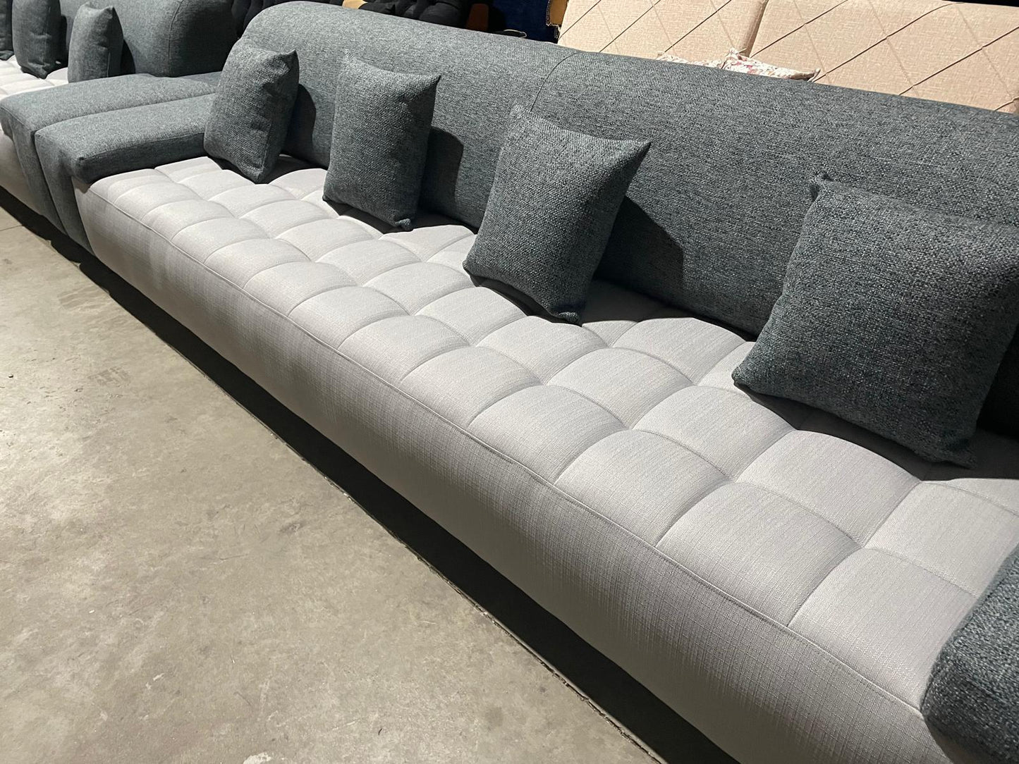 7 Seater Sofa - AVAILABLE IN ANY COLOUR, FABRIC, LEATHER & SIZE