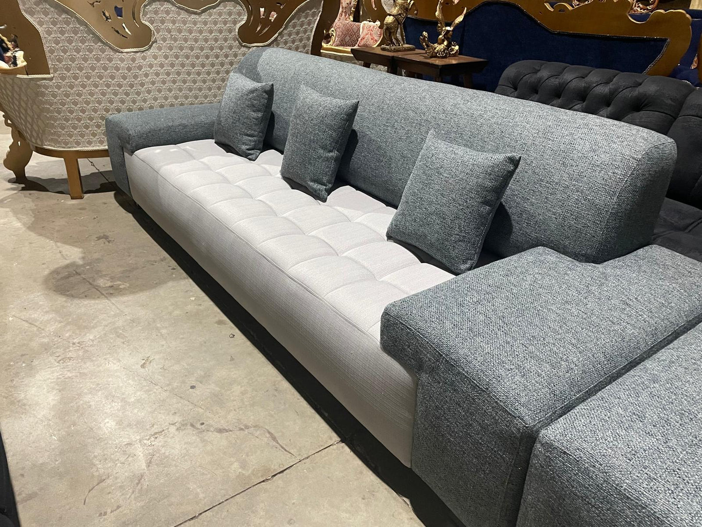 7 Seater Sofa - AVAILABLE IN ANY COLOUR, FABRIC, LEATHER & SIZE