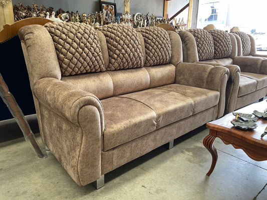 Pofaki 6-Seater Sofa Set - Australian-Made - AVAILABLE IN ANY COLOUR, FABRIC or LEATHER