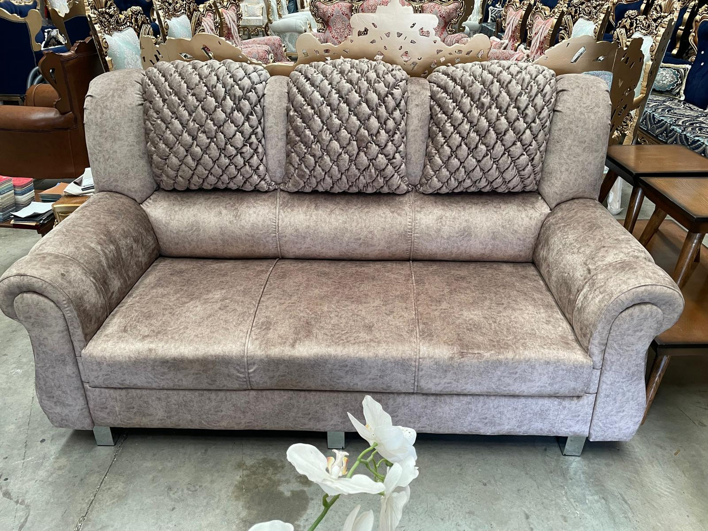 Pofaki 6-Seater Sofa Set - Australian-Made - AVAILABLE IN ANY COLOUR, FABRIC or LEATHER