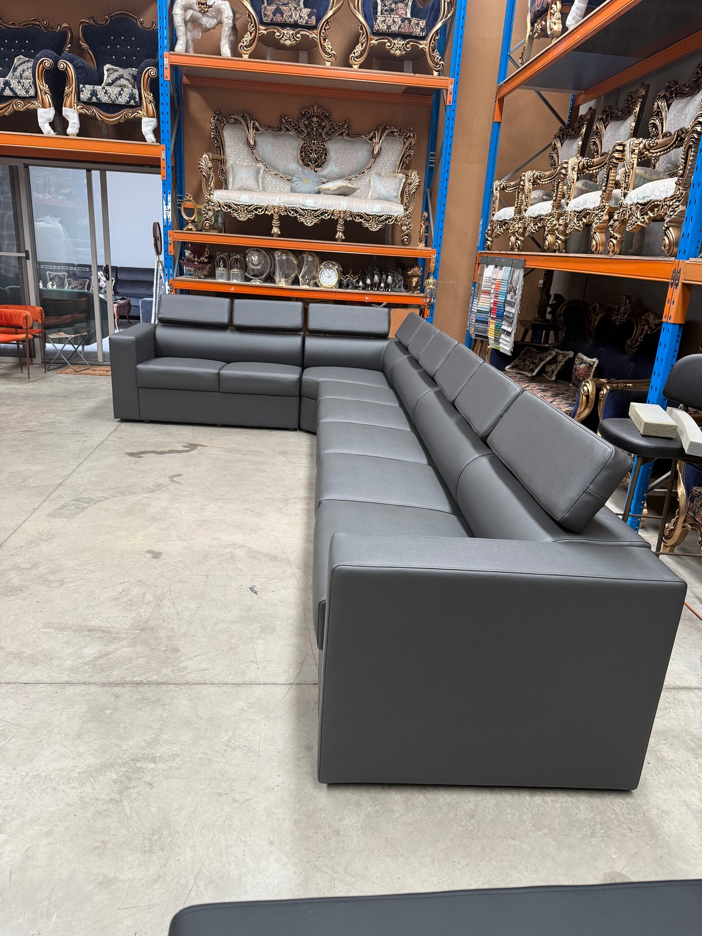 7-9 Seater L shaped / U shaped Sofa set - Available in Any Colour